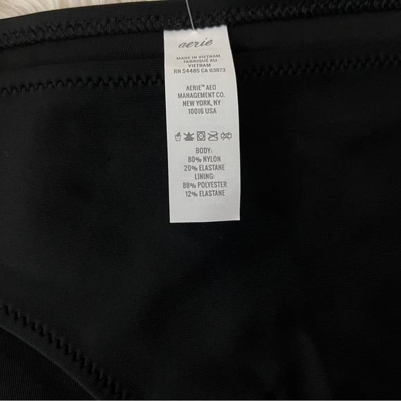 Aerie The Classic Bikini Bottom – XXL Black, High-Cut Cheeky Fit NWT - Picture 10 of 15